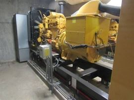 Caterpillar 500 KVA Generator Set Model LC6 #1