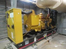 Caterpillar 500 KVA Generator Set Model LC6 #1
