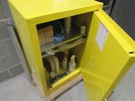 Fire Safety Cabinet & 2 (Misc Cabinets)