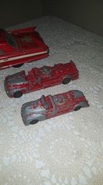 Cast Iron Fire Trucks