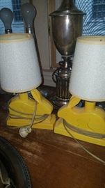 DARLING Matching Vintage Bunny Lamps