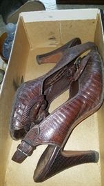 Vintage Gator Shoes