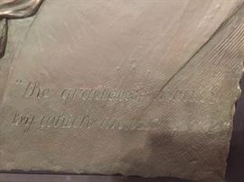 "Musicmaster Beethoven Bonded Bronze Sculpture 1984" by Bill Mack.  Appraised value of $5,500