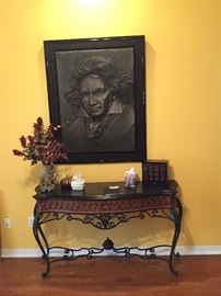 "Musicmaster Beethoven Bonded Bronze Sculpture 1984" by Bill Mack.  Appraised value of $5,500