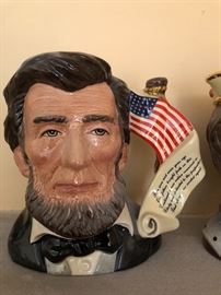 Royal Doulton Abe Lincoln Toby Mug 