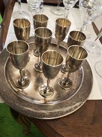 Silver plate and Sterling 