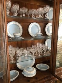 Crystal and Wedgewood
