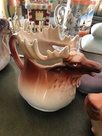 Royal Bayreuth Moose/Elk/Cow Pitchers
