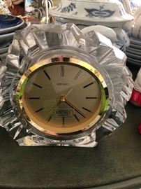 Seiko Crystal Clock