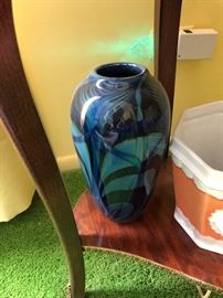 Signed Art Glass Vase