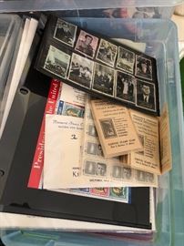 Small stamp collection mostly JFK