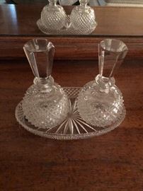 Vintage Crystal Perfume Bottles