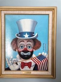 Red Skelton Double signed 