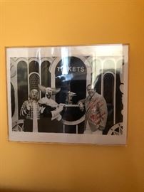 Collectors Signed Bozo Circus, Cookie the Clown signed photo 