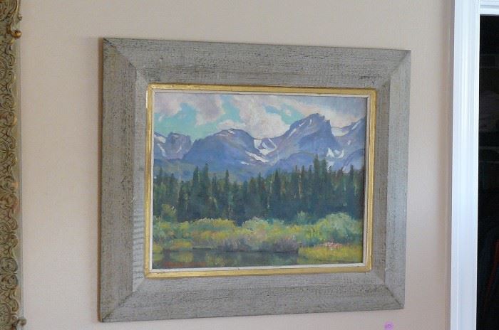 Colorado mountains by Howard E Smith (Highly listed artist) $225 