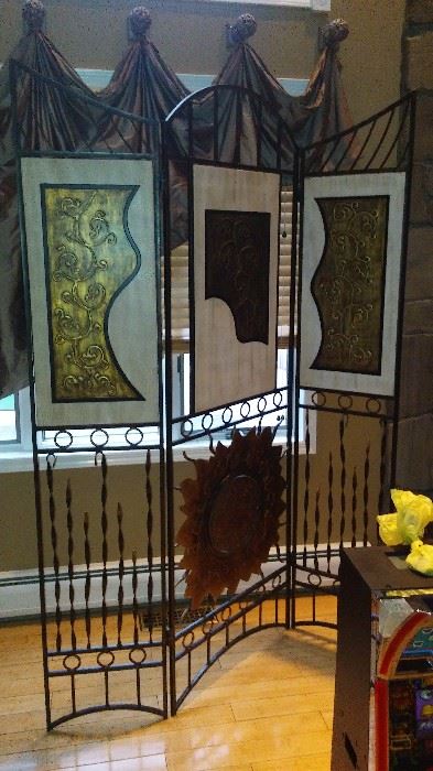 Decorative Screen Room Divider was $2500.+ new. Let's negotiate right?? Asking only $1,000. now!