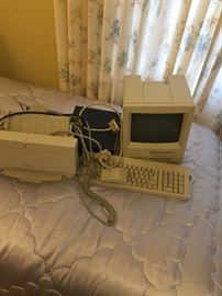 Original Macintosh SE Computer and Stylewriter printer