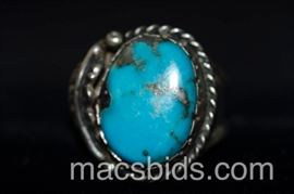 Sterling Silver and Turquoise
