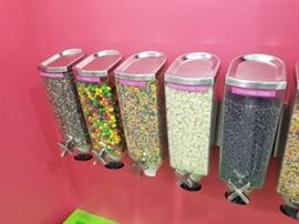 Rosseto EZ-PRO wall mounted topping dispensers