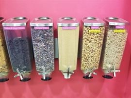 Rosseto EZ-PRO wall mounted topping dispensers