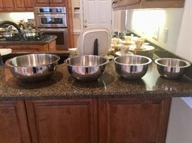 Wolfgang Puck Stainless Mixing Bowls