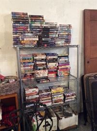 VHS and CD's