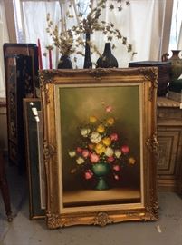 Beautifully framed still life