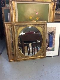 Beautifully framed mirror