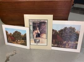 Wonderful Rural American signed and numbered Prints by Cummins, Bob Pettes, Burton Dye, Joanne Evans, Pat Harvey