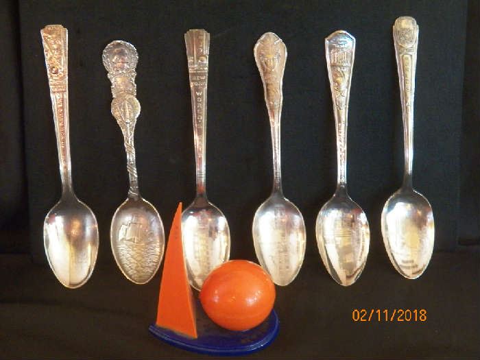 World's Fair souvenir spoons