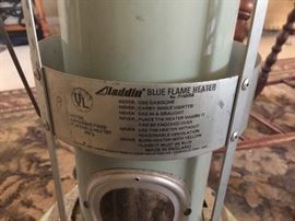 Vintage Aladdin Blue Flame Portable Kerosene Heater