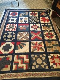 Unfinished quilt