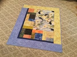 Quilted wall hanging