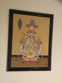 Modern Chinese emperor w/antique Chinese characters