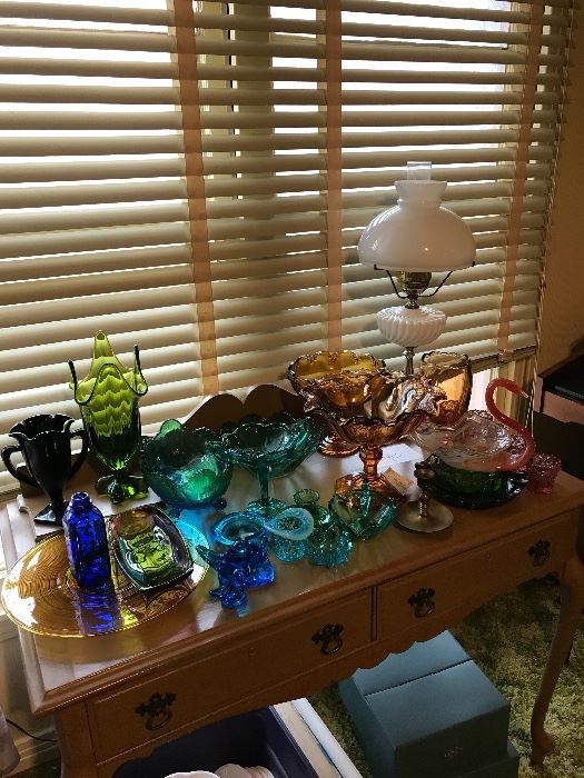 Vintage Art Glass, Fenton and various makers