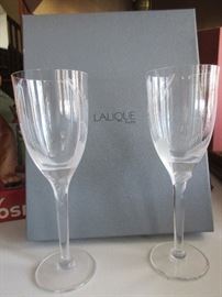 Lalique angel flutes
