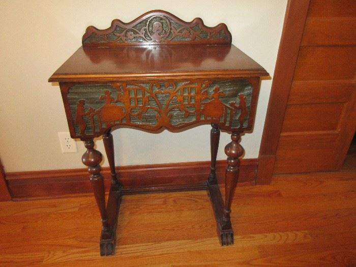 Sweet carved dressing table