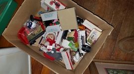 Box of miniatures and novelties