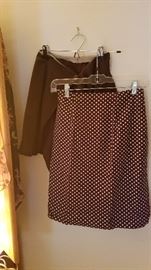 Sweet cape and wrap around skirt