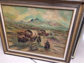 Western and Native american paintings