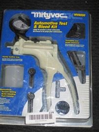 MityVac Automotive Test & Bleed Test