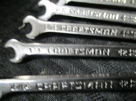 Set of Craftsman Wrenches Small Set