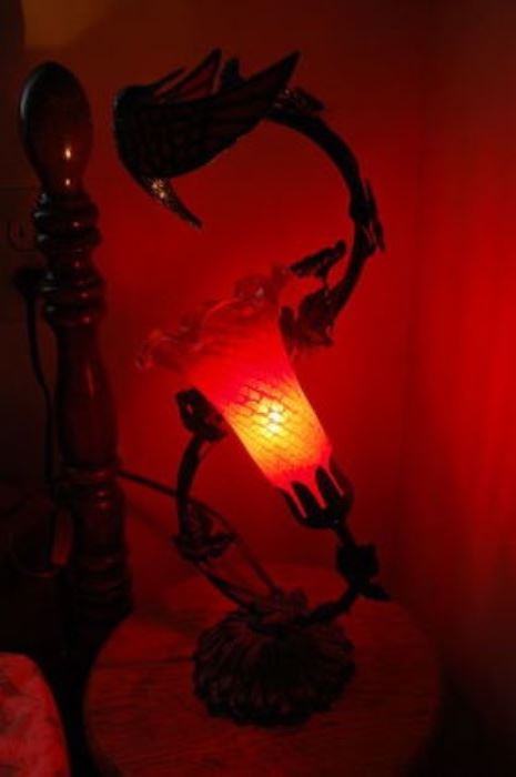 Art Glass Lamp