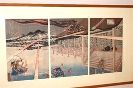 Kuniyoshi Tryptych