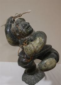 "Hunter" Aqjangjuk Shaa 15" Cape Dorset