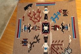 Rita Gilmore Navajo Sand Painting Rug