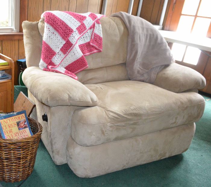 over-sized recliner