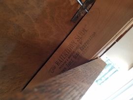 Watertown Table Slide Co dining table seats 12