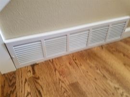 Heating vents/returns