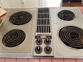 Built-in Jenn-Air cooktop